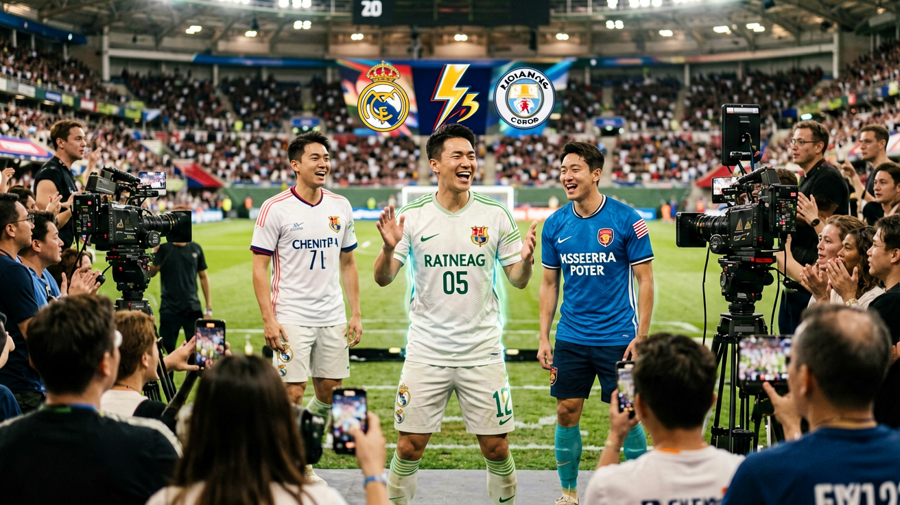 看球网直播画面、比分弹窗、控球率图表场景展示